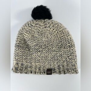 UGG Knit Hat with Pom Pom